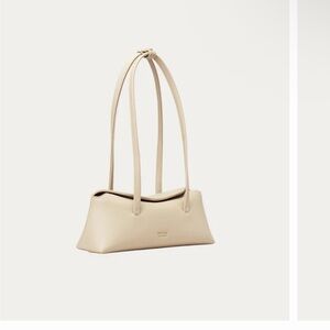 Freja mini chrystie bag in oat Elegant Cream Women's Bag